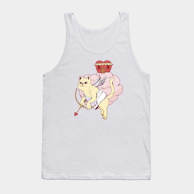 C Uupid Cat T S Tank Top by LindenDesigns